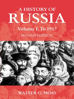 cover image of A History of Russia, Volume 1